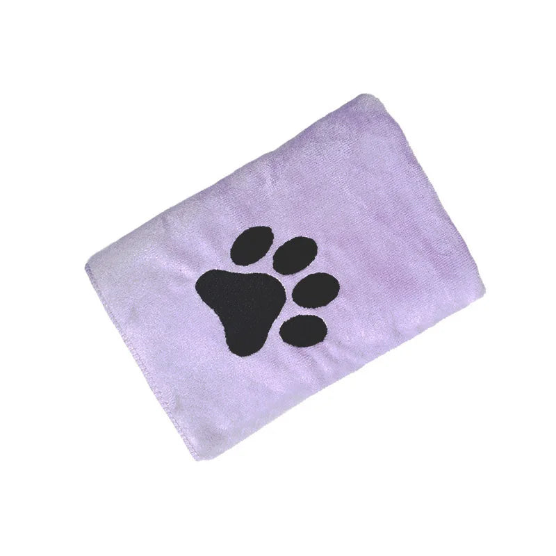Dog Towel Drying Dog Cat Pet Towel,Quick-Drying Dog Claw Bath Towel Absorbent Pet Bath & Paw Cleaning Cloths for Medium Breeds
