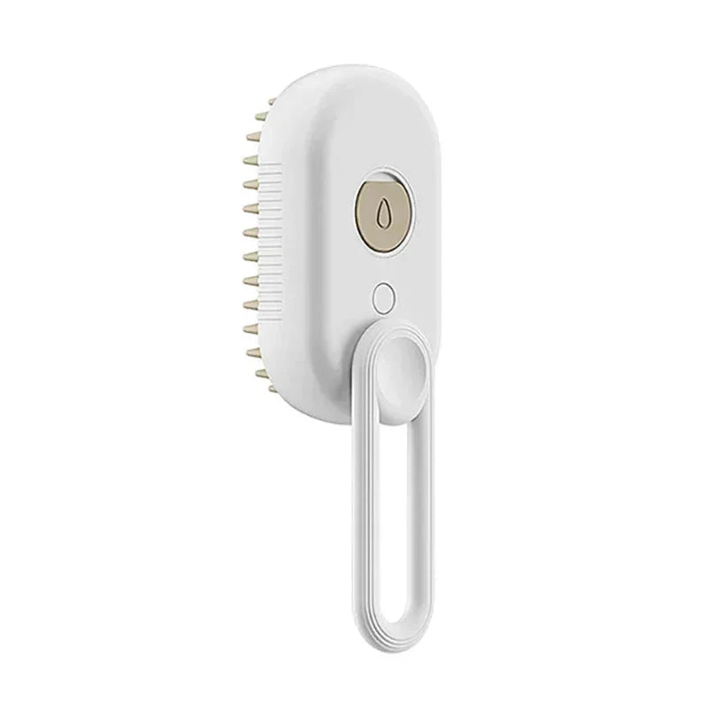 Electric cat steam grooming brush