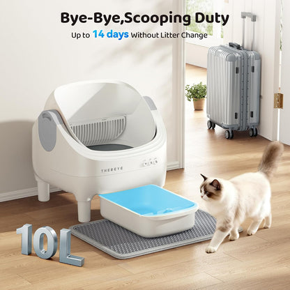 Self-Cleaning Litter Box, App Control & 7 Sensors